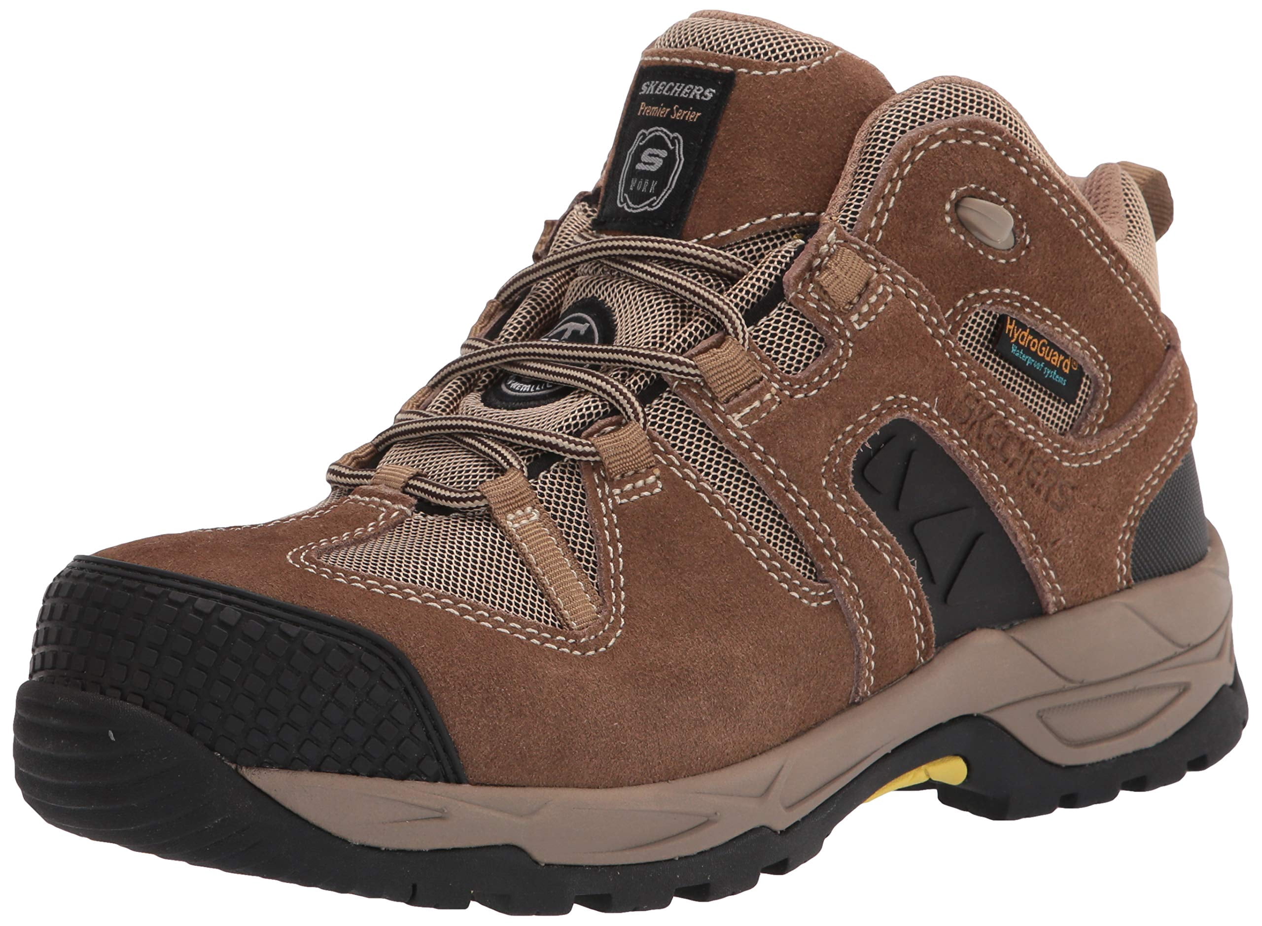 Skechers Men's Monter Construction Shoe, Khaki