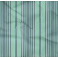 thumbnail image 3 of oneOone Tissu Popeline Sergé en Coton Biologique Multicolore Rayé Imprimé Tissu d'Artisanat BTY 42 Pouces de Large, 3 of 3