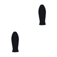 thumbnail image 4 of Thinsony Pot Handle Cover Silicone Shell Cast Grip Pot Protective Handles Pad Covers Iron Heat Sleeves Resistant for Home Restaurant Black 2Set, 4 of 6