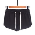 thumbnail image 2 of Timegard Plus Size Shorts for Women Sweatshorts Elastic Waisted Drawstring Athletic Workout Running Shorts, 2 of 7