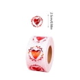 thumbnail image 3 of Valentines Day Gifts,Small Gift Bags,Heart Stickers Roll 1 Inch Valentines Day Love Shape Labels Waterproof Removable for Crafts Envelopes Boxes Gift Tags Bags Wedding 500 Pcs,Valentine Gift Bags, 3 of 6