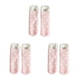 thumbnail image 4 of relayinert Experience Comfort With These Wide Application Fluffy Socks Pink Dot Puppy 3Set, 4 of 6