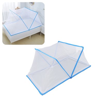 Tente Moustiquaire pour Bébé, Filet de Sécurité Pliable Portable Ventilé pour l'Été, Tente Moustiquaire de Chambre pour Bébé, Enfants, Étudiants