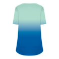 thumbnail image 4 of TNDBKQWR T-Shirts Pas Chers pour Femmes Hauts d'Été pour Dames Chemisiers pour Femmes T-Shirts à Col Rond pour Femmes Haut Mignon Hauts d'Entraînement pour Femmes, Multicolore-7, P, 4 of 5