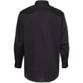 thumbnail image 4 of Van Heusen Mens Broadcloth Point Collar Solid Shirt, M, Blue, 4 of 5
