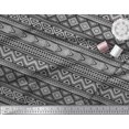 thumbnail image 3 of Soimoi Poly Georgette Fabric Aztec Geometric Printed Craft Fabric by The Yard 52 Inch Wide, 3 of 3