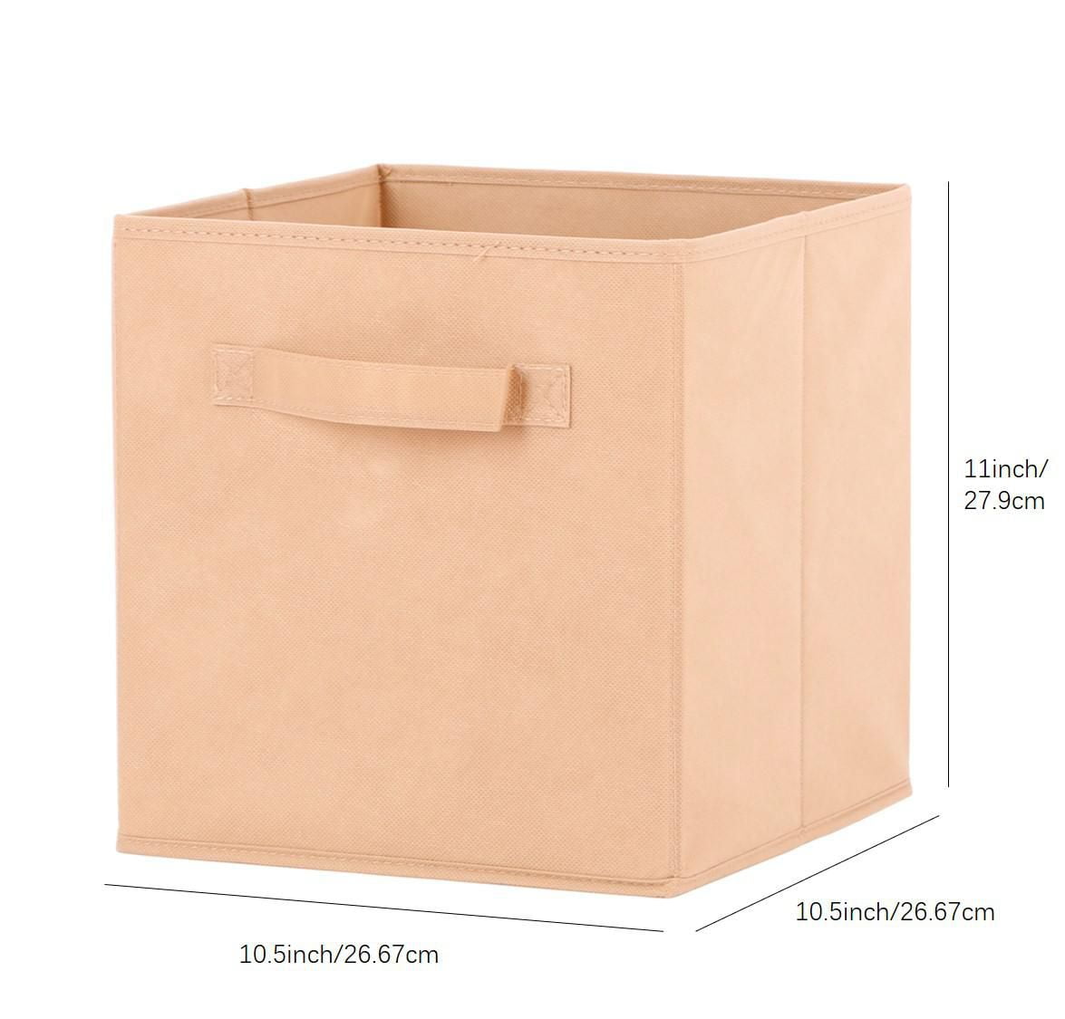 Mainstays Panier cube de rangement – Pliable, idéal pour la crèche, la salle de jeux, le placard, l'organisation de la maison.
