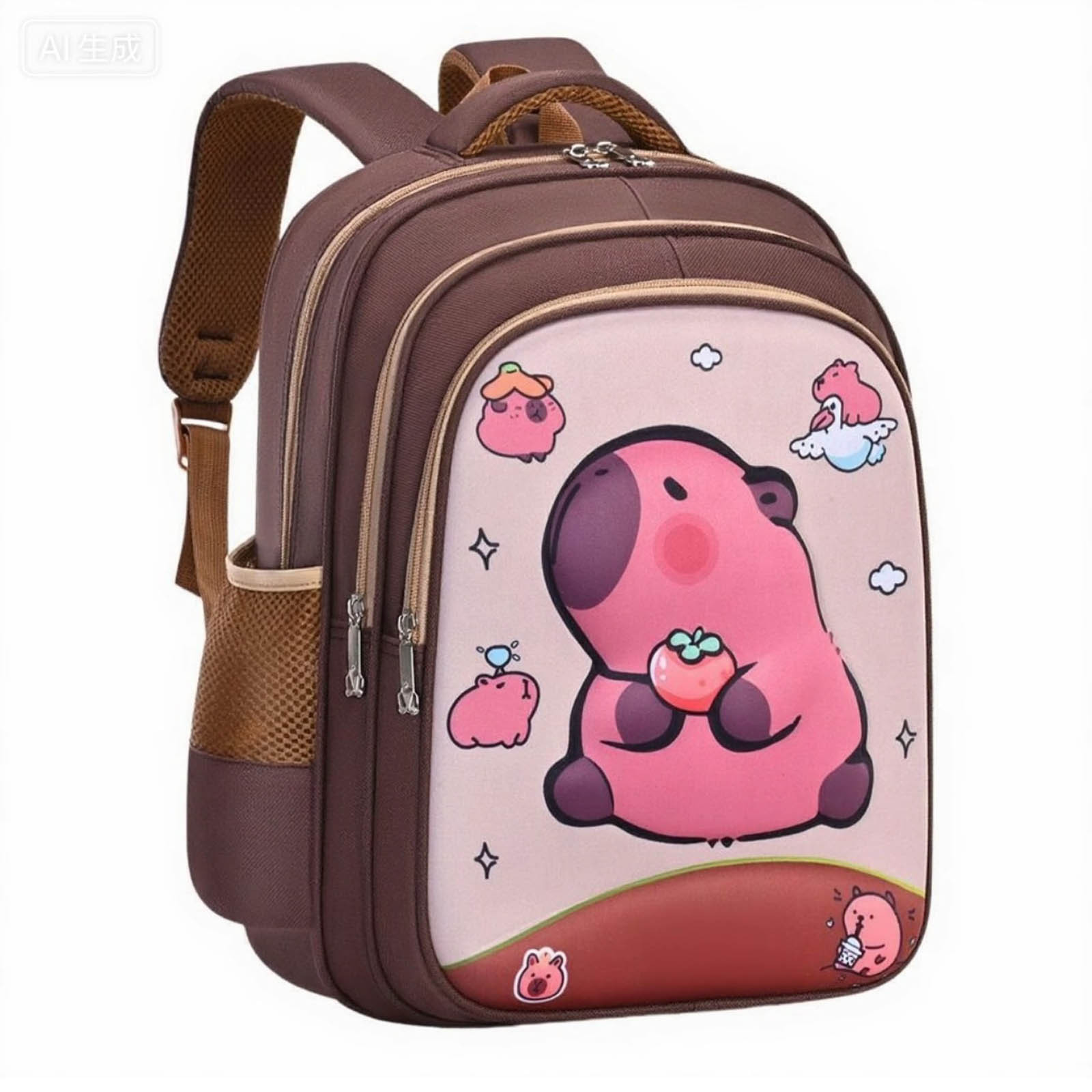 GPOECD School Backpack for boys Cartoon Lightweight Design for Boys Girls Kindergarten Primary School Daypack book Bag for girls Hot Pink,One Size