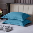 thumbnail image 4 of Meitianfacai Pillowcase Cases Set Of 2 Polyester Microfiber Pillowcase 2 Pack Super Soft And Cozy Pillowcase Case Covers Ultra Soft Pillowcases Standard Size Breathable, 4 of 6