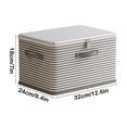 thumbnail image 4 of Iumwxz Organisateurs de Garde-Robe Grand Sac de Rangement pour Couvertures Sac Mobile Robuste avec Fermeture Éclair et Poignées Renforcées Contenant Organisateur de Garde-Robe et Sac Mobile de Rangement pour Literie Grand Rangement Plat Gris, 4 of 7