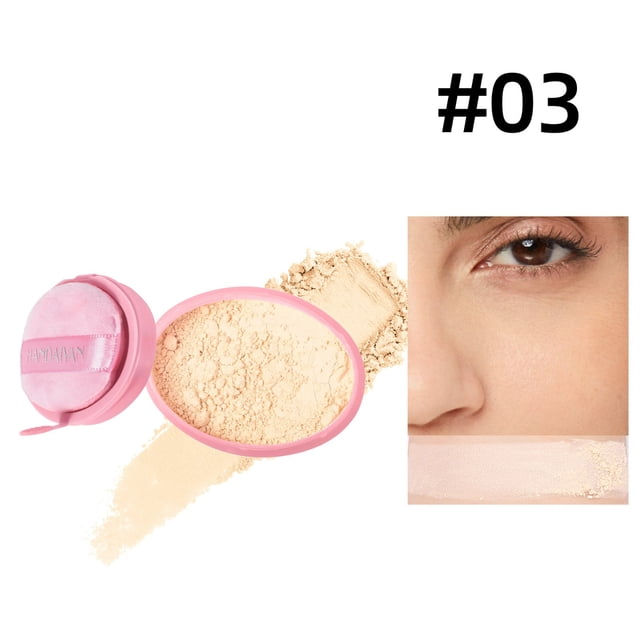 Dvkptbk Make up powders Powder Makeup Powder Oil-control Long-lasting Powder Matt Concealer Makeup Powder