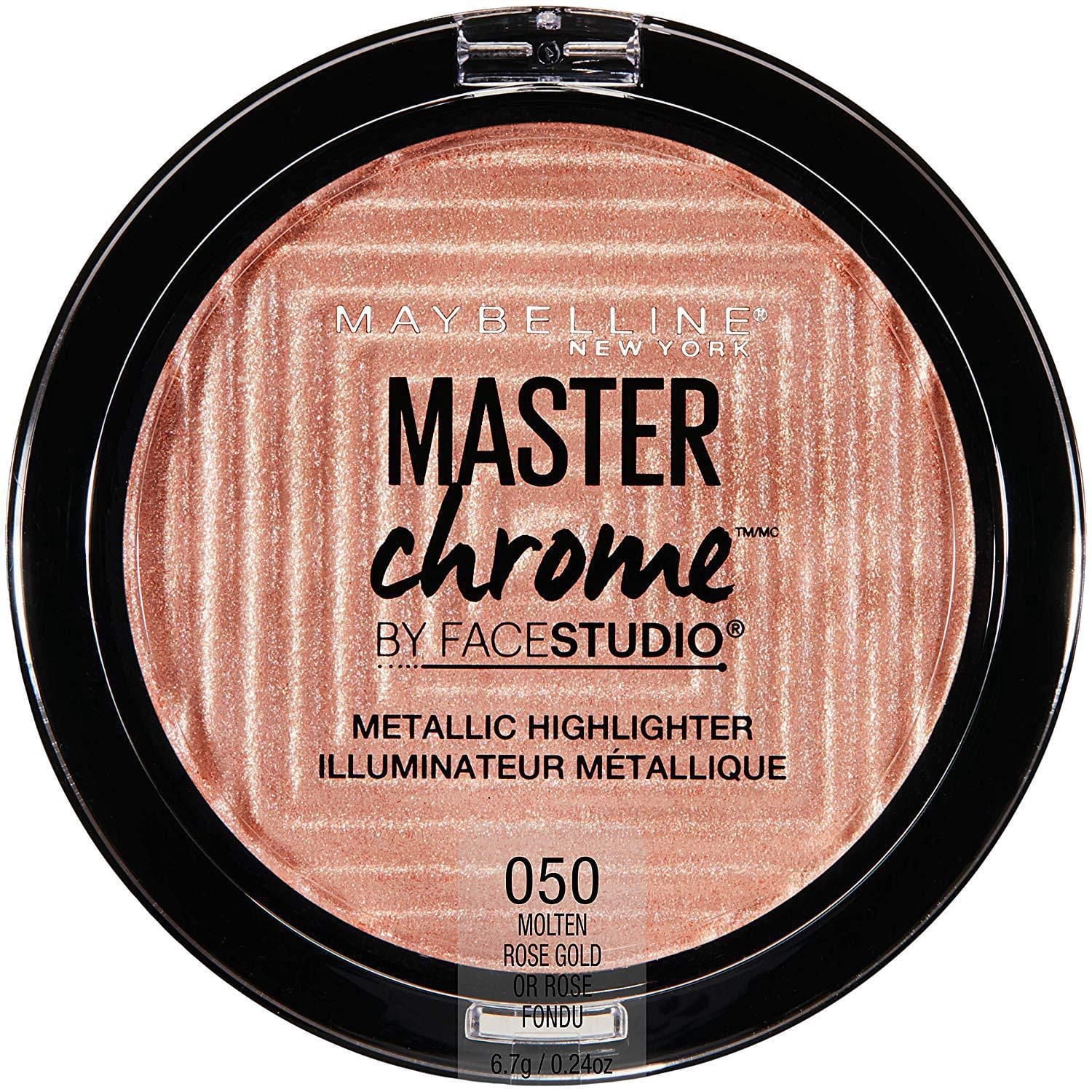 Maybelline New York Facestudio® Master Chrome™, Illuminateur Métallique, 5.5 gr