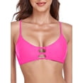 thumbnail image 1 of RELLECIGA Women's Strappy Longline Triangle Bikini Top, 1 of 6