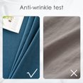thumbnail image 2 of BALCONY & FALCON Rectangle Tablecloth 57 x 118 Water Resistant Thick Faux Linen Navy Blue for Outdoor Dining, 2 of 6