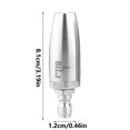 thumbnail image 2 of Stainless Steel High-pressure Car Washer Nozzle with 360° Rotation and Adjustable Caliber, 2 of 8