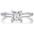 thumbnail image 1 of 2.00 Ct Solitaire Rond Bagues de Mariage Diamond pour les Femmes en Or Blanc 14 Ct Massif, 1 of 4