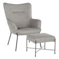 thumbnail image 1 of Izzy Industrial Lounge Chair and Ottoman Set by LumiSource, 1 of 7