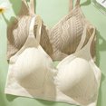 thumbnail image 4 of Tqcoqu Women's Seamless Backless Bra With Gathered Straps No Steel Rings Three Buckles Adjustable Breasts Fixed Cups And Suspender Straps, 4 of 6