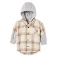 thumbnail image 1 of Chandail trompe-l’œil en flanelle brossée George pour bébés garçons, 1 of 2