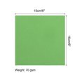 thumbnail image 2 of Unique Bargains 200 Sheets 6x6 Inch Origami Paper Double Sided Green Square Sheet for Art Craft Project, Beginners, 2 of 5