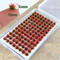 thumbnail image 4 of jifeng Artificial DIY Miniature Flower Cluster Grass Tufts Diorama Layout Scenery Model Red, 4 of 9