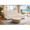 thumbnail image 3 of Manoa Fabric Power Reclining Sectional with Storage in Beige, 3 of 6