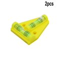 thumbnail image 1 of Lefu 2PCSTwo Way T-Shape Mini Leveller Bubble Spirit Level for Pictures TV\'s Caravans, 1 of 4