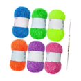 thumbnail image 2 of Tnarru Fil à Récurer Fil à Vaisselle Confortable Lavable Facile à Transporter Fil Crocheté à la Main pour Vaisselle Chiffons à Récurer Hommes Femmes Type D, 2 of 8