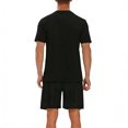 thumbnail image 2 of Ceisia Men's Athletic Tracksuit Sets | Breathable Crew Neck Tee & Drawstring Shorts | Summer Sports Outfits Gift, 2 of 6