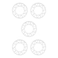 thumbnail image 1 of Redempat Chain Ring - Easy To Install Durable Wide Compatibility - Bike Crank Precise Fit Bicycles Crank 52T silver 5Set, 1 of 6