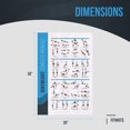 thumbnail image 3 of FitMate Bodyweight Workout Exercise Poster - Workout Routine with Free Weights, Home Gym Decor, Room Guide (16.5 x 25 Inch), 3 of 5