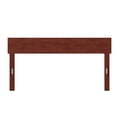 thumbnail image 3 of AFI Boston Solid Wood Queen Size Modern Panel Headboard in Walnut, 3 of 5