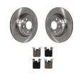 thumbnail image 1 of CMX Rear Disc Brake Rotors and Ceramic Pads Kit for Car 2015 BMW 428i with 330mm Diameter Rotor Blue Painted Calipers K8C-101831, 1 of 2