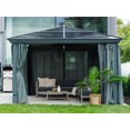 thumbnail image 4 of Venus Gazebo 12 pi. x 14 pi. en Gris, 4 of 9
