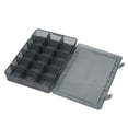 thumbnail image 1 of Small Parts Organizer, 18 Grids Tools Organizer Box Small Hardware Parts Storage Box With Removable Divider For Screws, Nuts, Nails,, 1 of 8