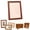 Brown4, variant on Frame Picture Photo Set Wall Frames Black Certificate Gallery Wooden Style Family Container Display Desktop
