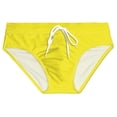 thumbnail image 3 of Men's Hawaii Soft Swimming Trunks - Triangle Swimsuit - Lace Up - Beach/Seaside - Polyester Spandex - S-XXL, 3 of 4