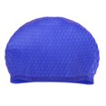 thumbnail image 4 of MesaSe New Adult Swimming Cap Waterproof Silicon Waterdrop Cover Dark Blue, 4 of 6