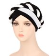thumbnail image 2 of Women Braid Turban Hats Hat Cancer Cap Hair Bonnet Head Scarf Wrap Cover, 2 of 2