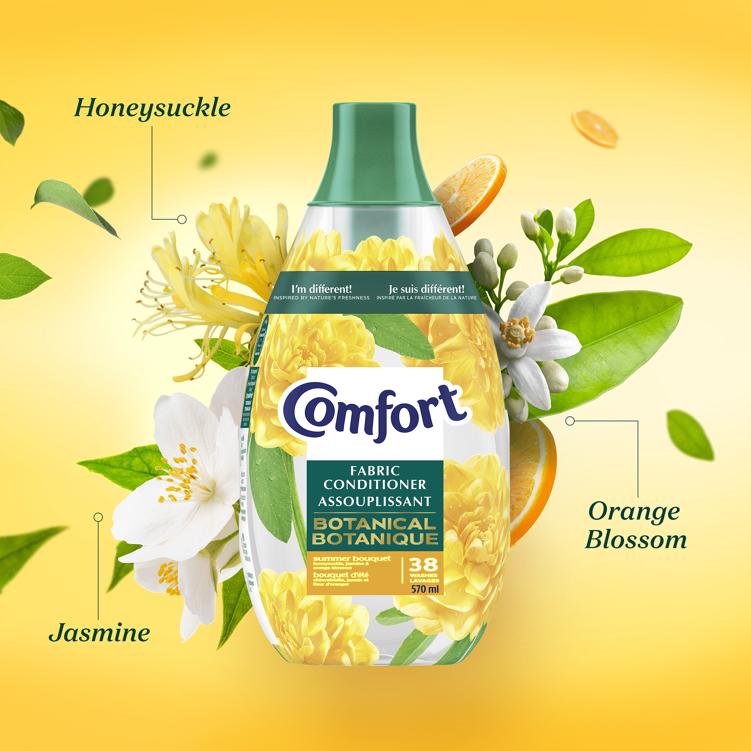Comfort Assouplissant 38W Bouquet D’été 570ML