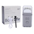 thumbnail image 2 of Portable Electric Beard Trimmer Digital Display Pocket Trimmer Travel Lithium Ion Battery, 2 of 7
