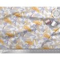 thumbnail image 3 of Soimoi Poly Georgette Fabric Camouflage Texture & Flamingo Bird Printed Fabric 1 Yard 52 Inch Wide, 3 of 3