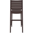 thumbnail image 4 of Compamia Ares 29.5' Outdoor Bar Stool - Set of 1, Brown, 4 of 8