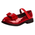 thumbnail image 1 of Tauxra Shoes for Adults, with Decorative Bow, Low Heel, for Occasions, Available in Sizes 8 9 10 11 12, Slip On Style with Adjustable Insole, Made from Smooth SyntheticWear, 1 of 6