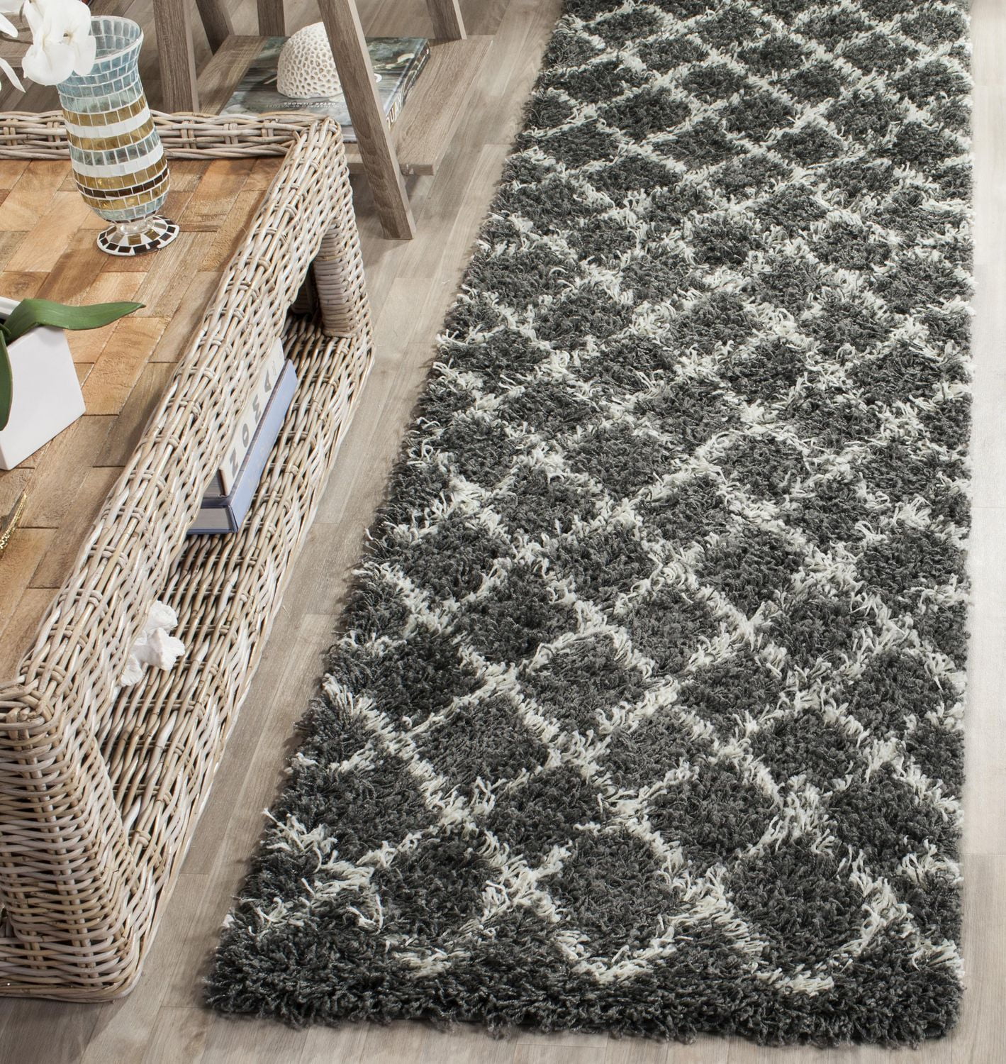 Safavieh Dallas Jerrie Tapis Géométrique Shag