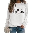 thumbnail image 1 of Hauts pour Femmes Décontractés et Habillés 2023 Mode Imprimée Manches Longues Amples Col Rond Chandails à Capuchon Décontractés Blouse Costumes d'Halloween pour Femmes en Liquidation, 1 of 5