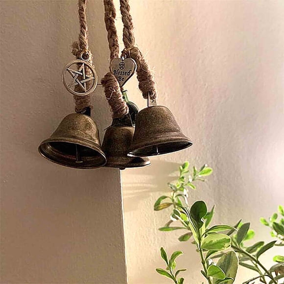 Amzcrzy Blessing Wind Chimes Blessing Bells Evil Wind Chimes Witch Door Witchcraft Decor Holiday Decorations Hanging Decor Garden Decorations Christmas Decorations Halloween Decorations