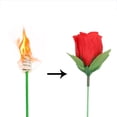 thumbnail image 4 of Prix Bas Quotidien! Feu Se Transforme en Rose - Accessoires de Magicien pour le Mentalisme, Fleur Apparente pour les Spectacles de Mariage, les Performances de Rue, et Cadeau pour Petite Amie., 4 of 9