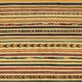 thumbnail image 1 of Ahgly Company Indoor Square Abstract Orange Oriental Area Rugs, 8' Square, 1 of 6