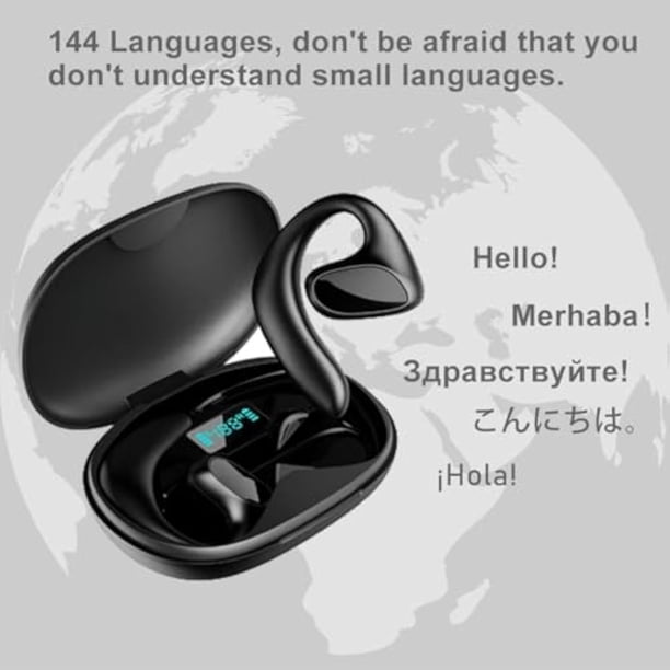 qinuix TALKBUDS 翻訳機能付きイヤフォン Talkbuds Translator, Qinux Talkbuds, Talk Buds Translator, 144
